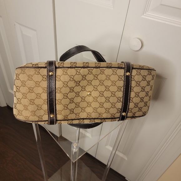 Gucci Monogram Royal Dark Brown Hobo Bag - Picture 4 of 15